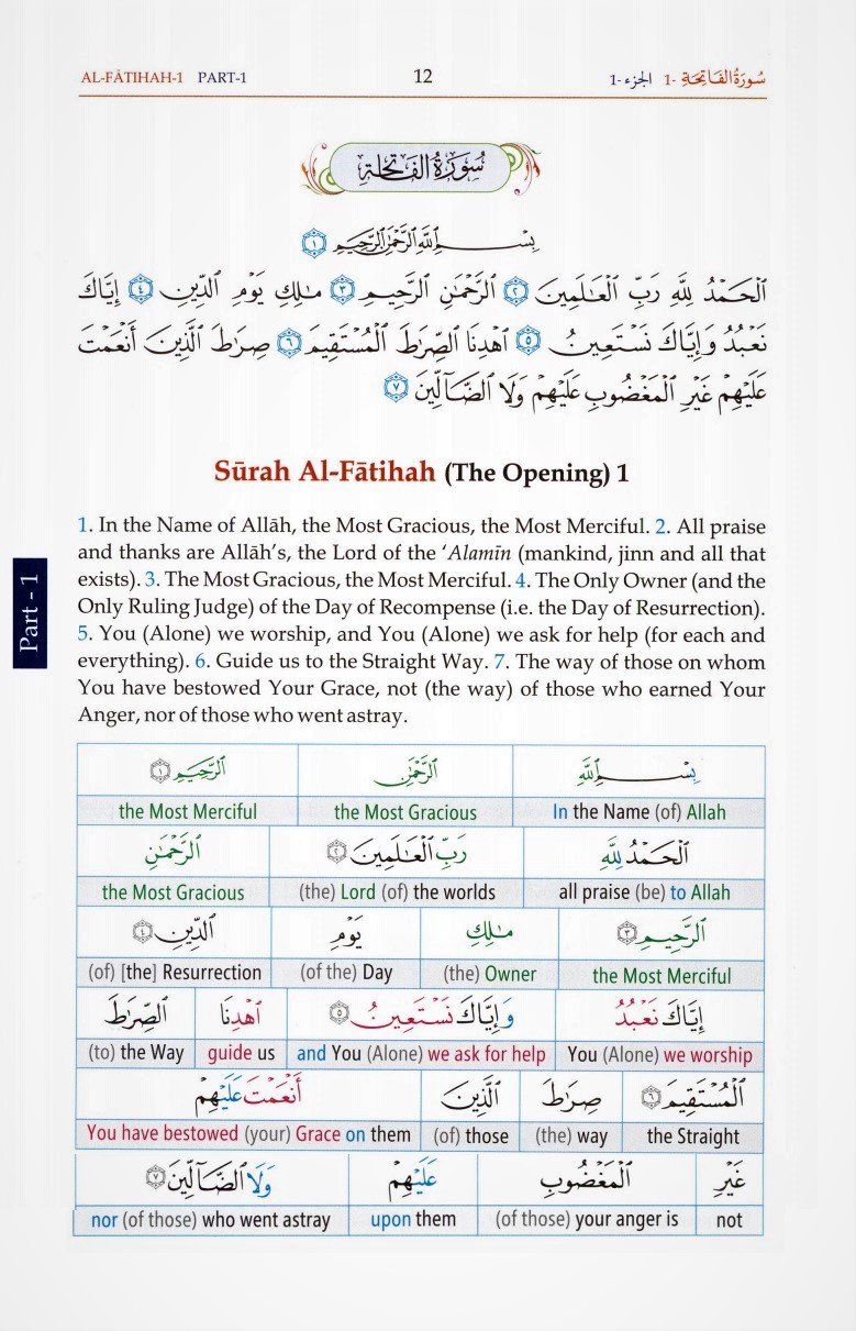 Holy Quran for Translation and Tafseer study