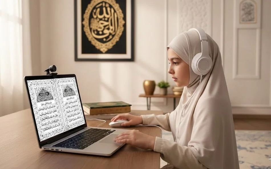 Al Madina Quran Institute students